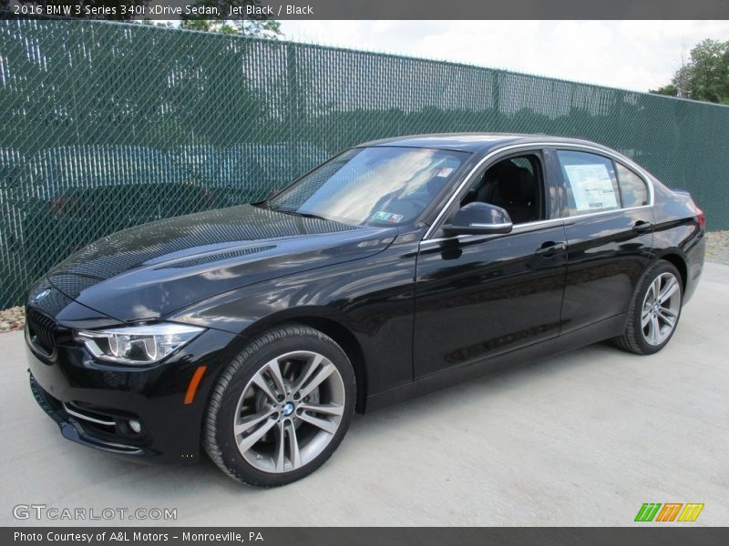 Jet Black / Black 2016 BMW 3 Series 340i xDrive Sedan