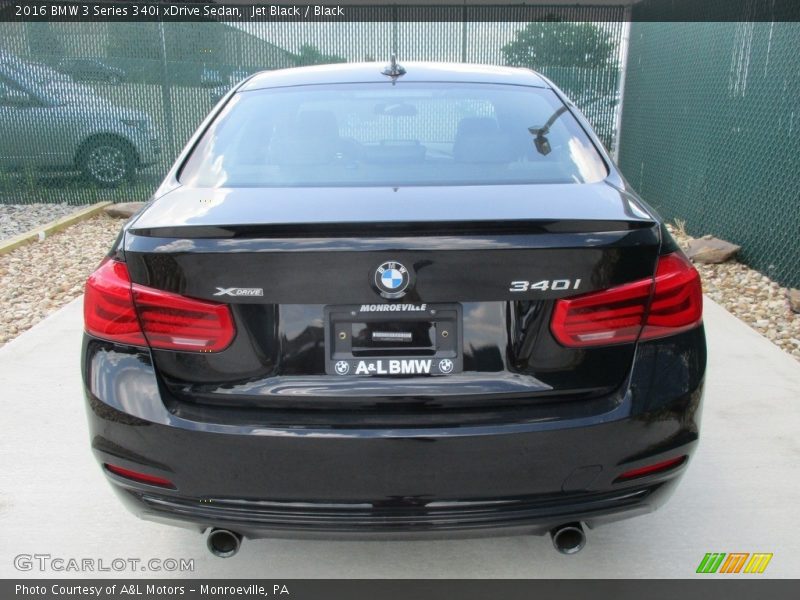 Jet Black / Black 2016 BMW 3 Series 340i xDrive Sedan