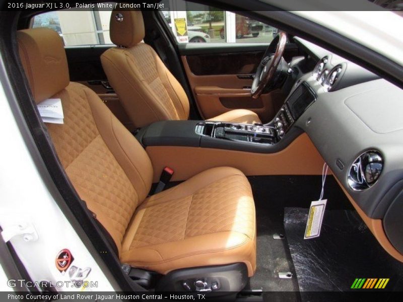 Polaris White / London Tan/Jet 2016 Jaguar XJ L 3.0
