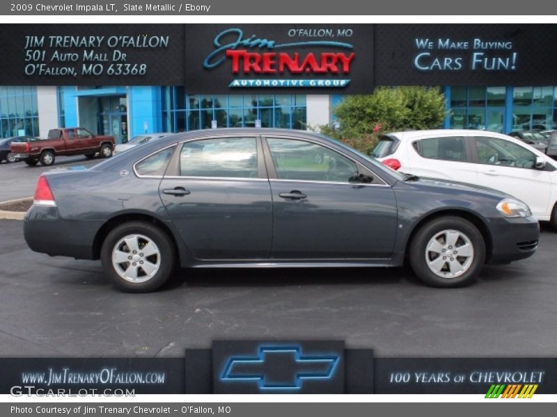 Slate Metallic / Ebony 2009 Chevrolet Impala LT