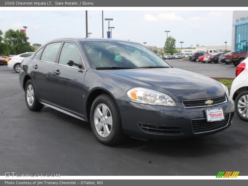 Slate Metallic / Ebony 2009 Chevrolet Impala LT