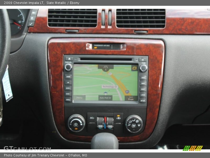 Slate Metallic / Ebony 2009 Chevrolet Impala LT