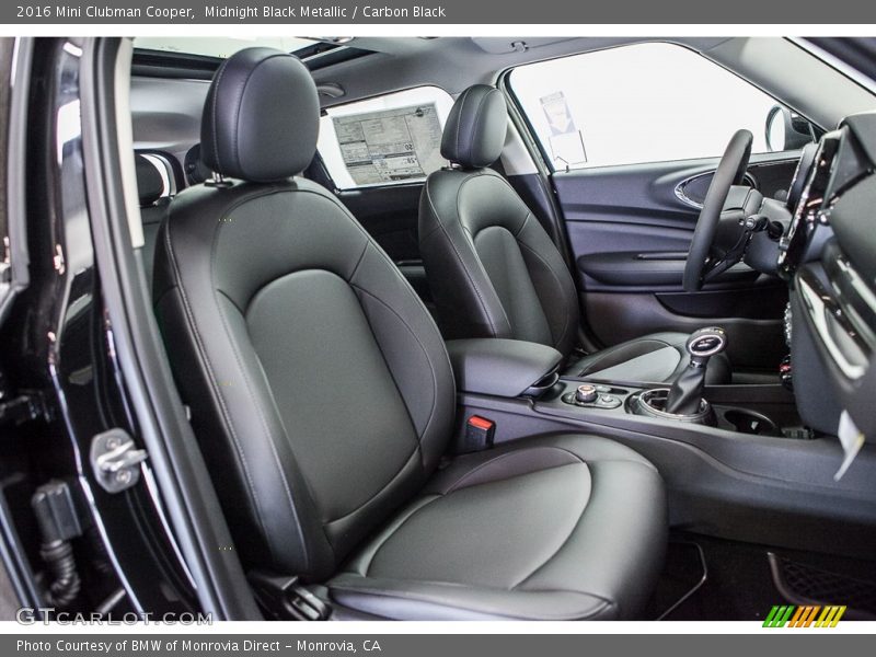 Midnight Black Metallic / Carbon Black 2016 Mini Clubman Cooper
