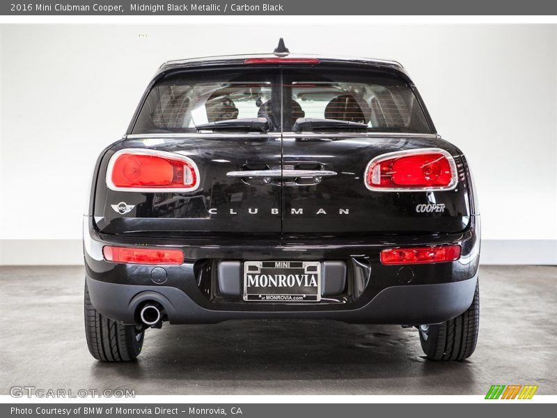 Midnight Black Metallic / Carbon Black 2016 Mini Clubman Cooper