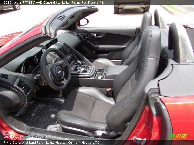 Front Seat of 2016 F-TYPE S AWD Convertible