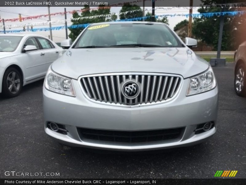 Quicksilver Metallic / Titanium 2012 Buick LaCrosse FWD