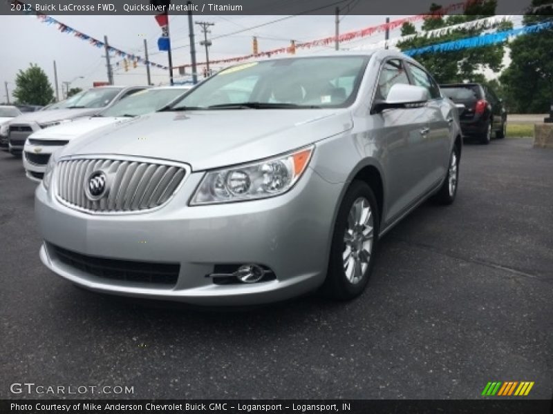 Quicksilver Metallic / Titanium 2012 Buick LaCrosse FWD