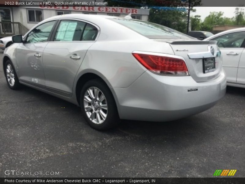 Quicksilver Metallic / Titanium 2012 Buick LaCrosse FWD