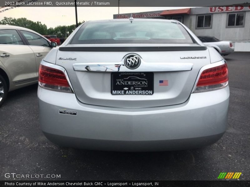 Quicksilver Metallic / Titanium 2012 Buick LaCrosse FWD