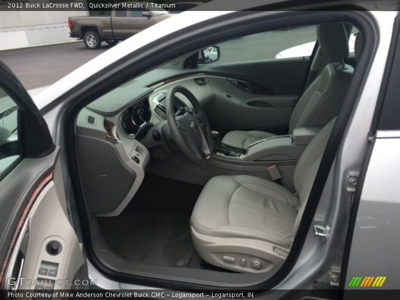 Quicksilver Metallic / Titanium 2012 Buick LaCrosse FWD