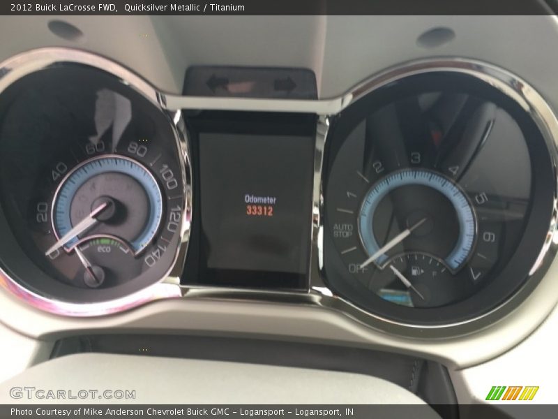 Quicksilver Metallic / Titanium 2012 Buick LaCrosse FWD