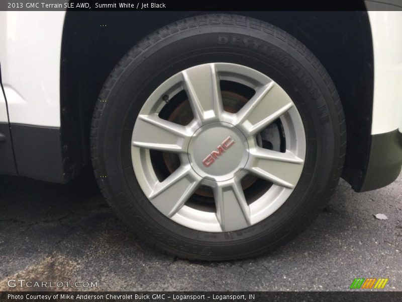 Summit White / Jet Black 2013 GMC Terrain SLE AWD