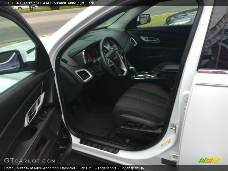 Summit White / Jet Black 2013 GMC Terrain SLE AWD