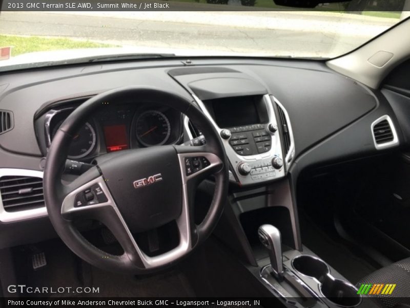 Summit White / Jet Black 2013 GMC Terrain SLE AWD