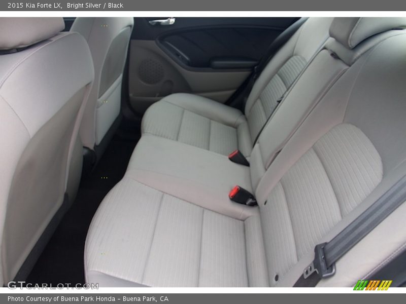 Bright Silver / Black 2015 Kia Forte LX