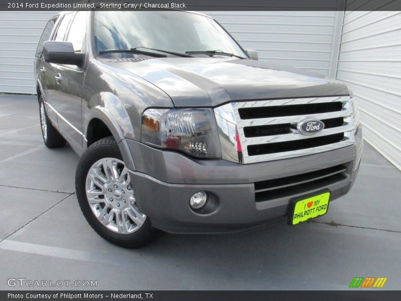 Sterling Gray / Charcoal Black 2014 Ford Expedition Limited