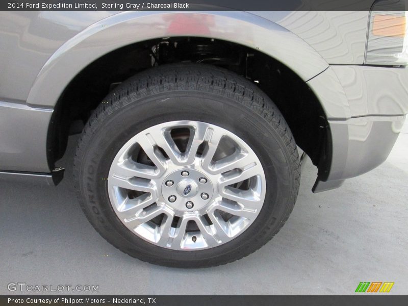 Sterling Gray / Charcoal Black 2014 Ford Expedition Limited