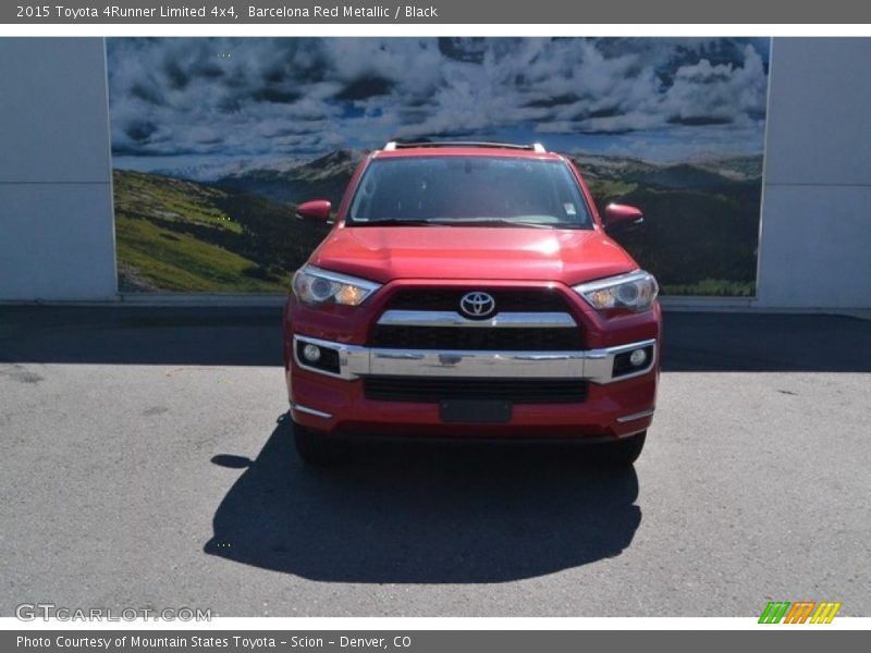 Barcelona Red Metallic / Black 2015 Toyota 4Runner Limited 4x4