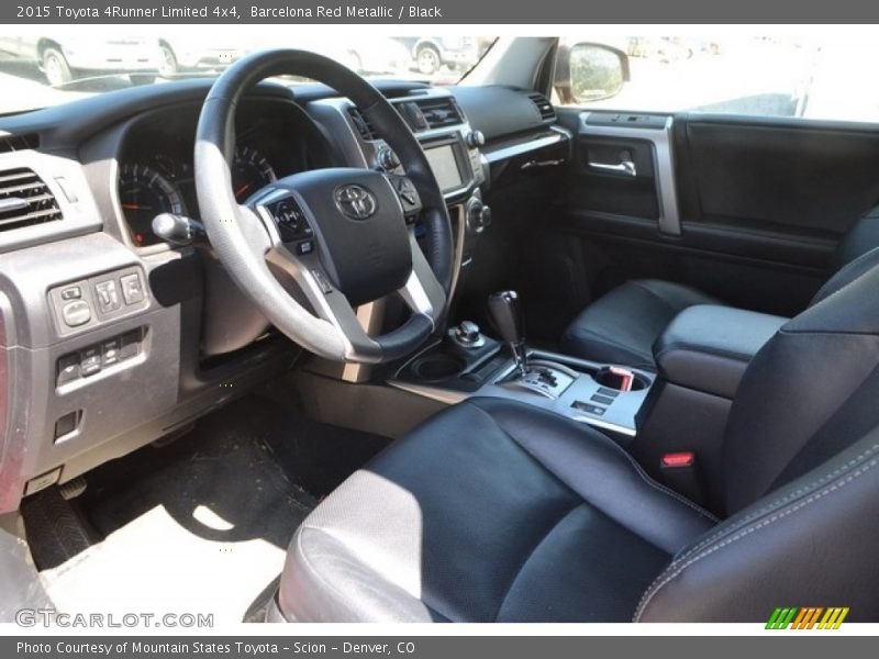 Barcelona Red Metallic / Black 2015 Toyota 4Runner Limited 4x4