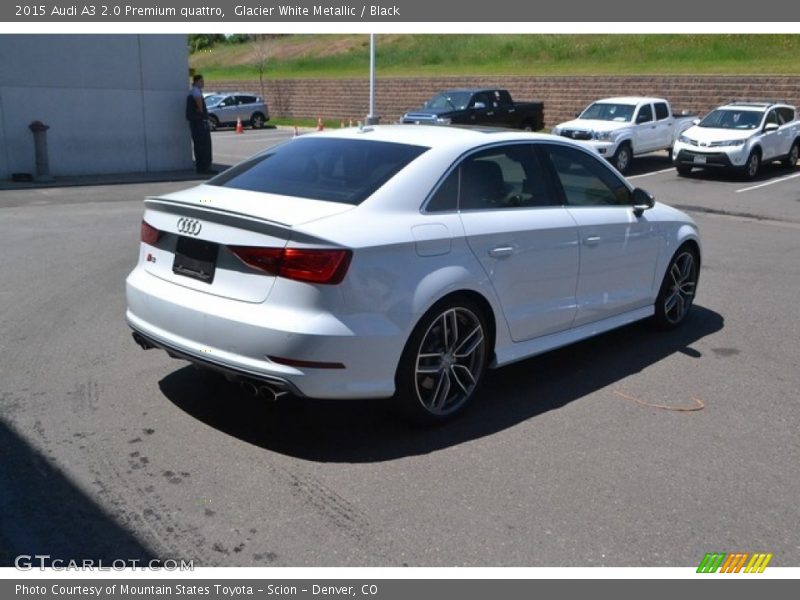 Glacier White Metallic / Black 2015 Audi A3 2.0 Premium quattro