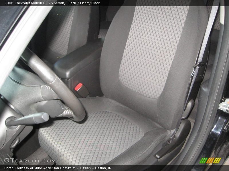 Black / Ebony Black 2006 Chevrolet Malibu LT V6 Sedan