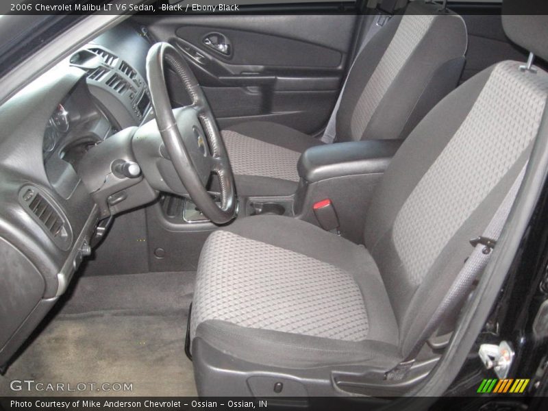 Black / Ebony Black 2006 Chevrolet Malibu LT V6 Sedan