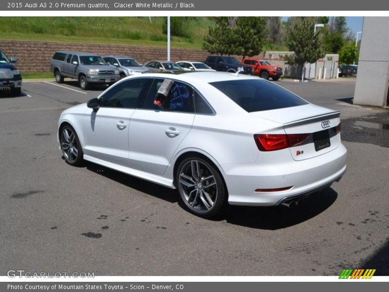 Glacier White Metallic / Black 2015 Audi A3 2.0 Premium quattro