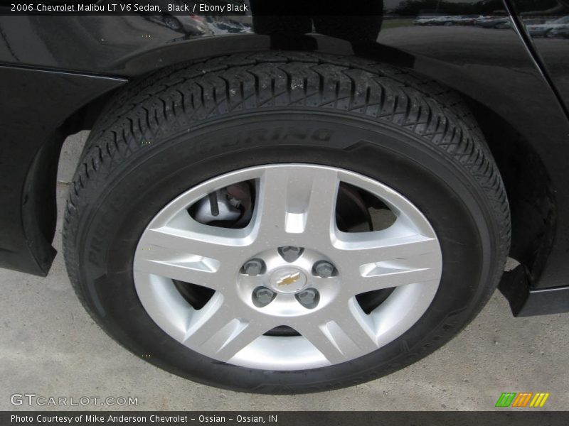 Black / Ebony Black 2006 Chevrolet Malibu LT V6 Sedan