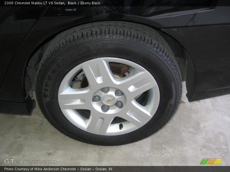 Black / Ebony Black 2006 Chevrolet Malibu LT V6 Sedan