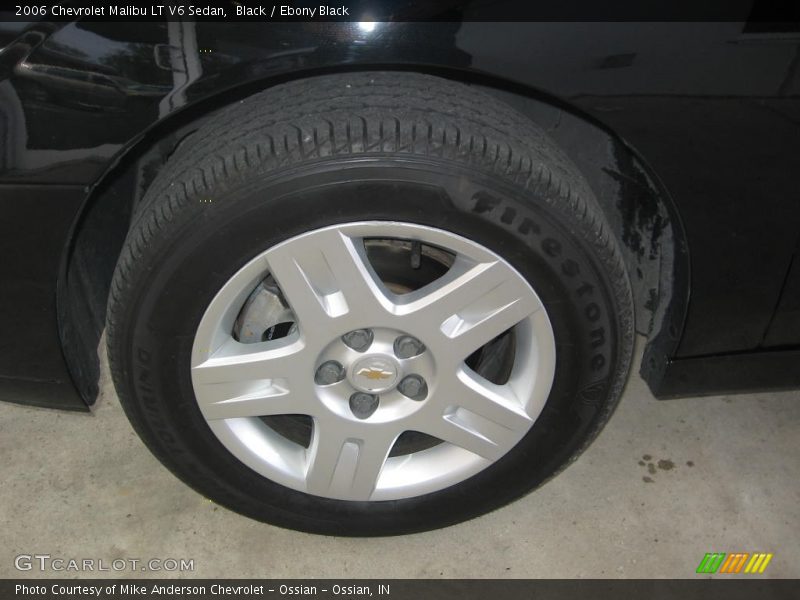 Black / Ebony Black 2006 Chevrolet Malibu LT V6 Sedan