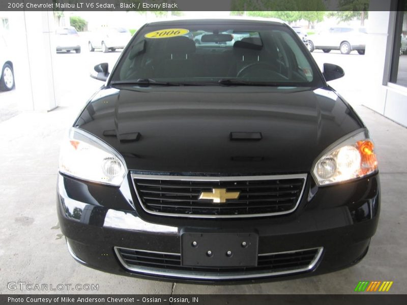 Black / Ebony Black 2006 Chevrolet Malibu LT V6 Sedan