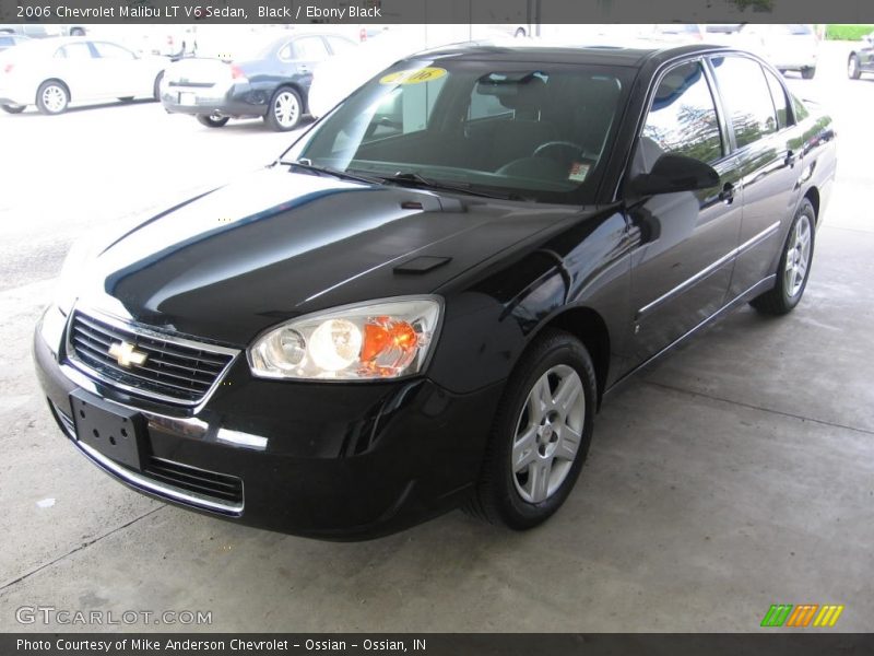 Black / Ebony Black 2006 Chevrolet Malibu LT V6 Sedan