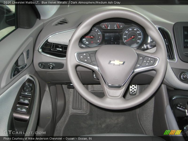 Blue Velvet Metallic / Dark Atmosphere/Medium Ash Gray 2016 Chevrolet Malibu LT