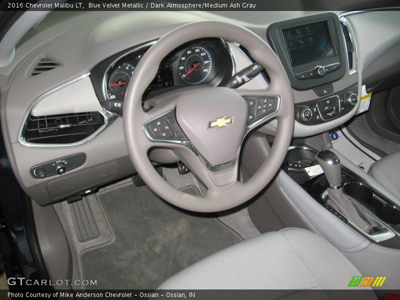 Blue Velvet Metallic / Dark Atmosphere/Medium Ash Gray 2016 Chevrolet Malibu LT