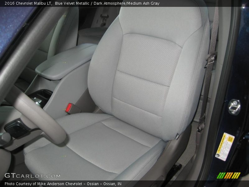 Blue Velvet Metallic / Dark Atmosphere/Medium Ash Gray 2016 Chevrolet Malibu LT