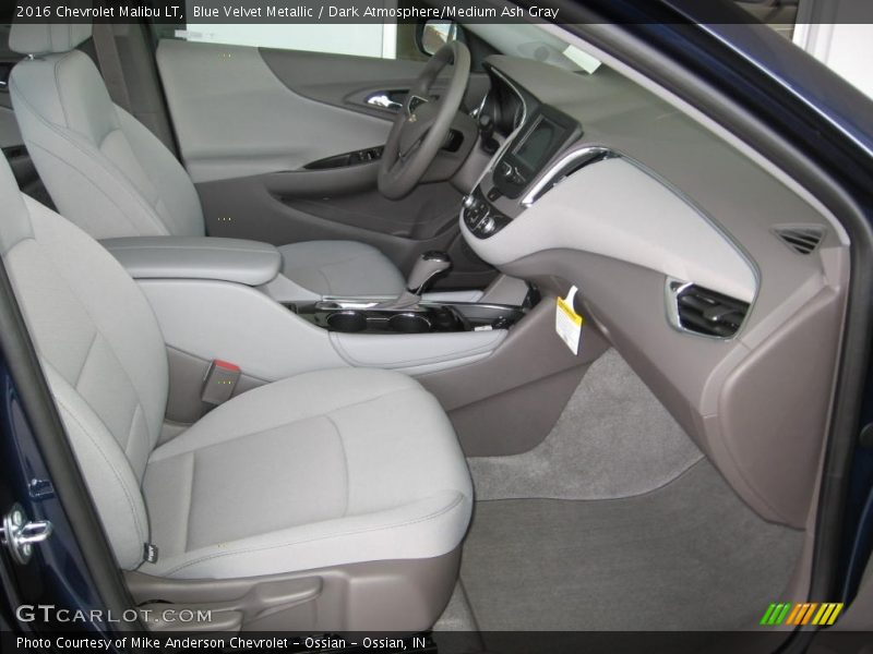 Blue Velvet Metallic / Dark Atmosphere/Medium Ash Gray 2016 Chevrolet Malibu LT