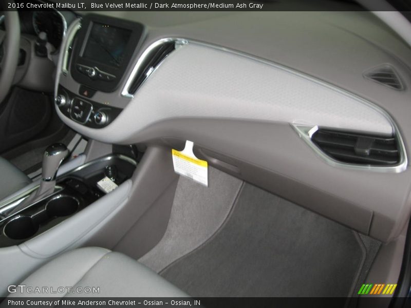 Blue Velvet Metallic / Dark Atmosphere/Medium Ash Gray 2016 Chevrolet Malibu LT