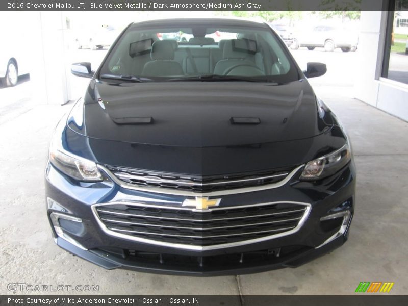 Blue Velvet Metallic / Dark Atmosphere/Medium Ash Gray 2016 Chevrolet Malibu LT