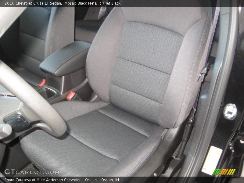 Mosaic Black Metallic / Jet Black 2016 Chevrolet Cruze LT Sedan
