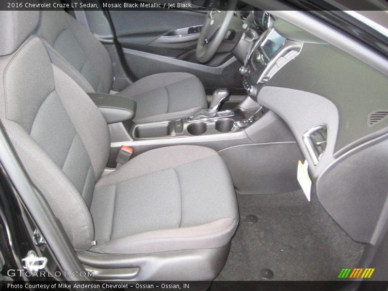 Mosaic Black Metallic / Jet Black 2016 Chevrolet Cruze LT Sedan