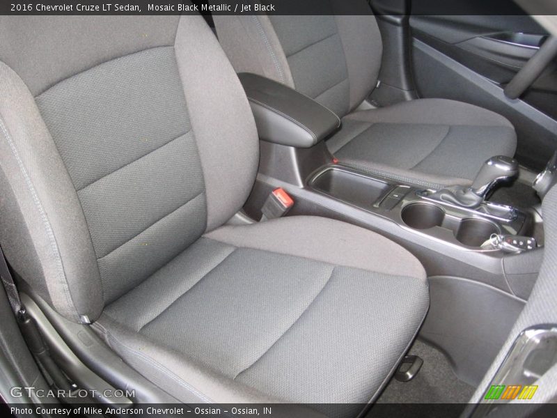Mosaic Black Metallic / Jet Black 2016 Chevrolet Cruze LT Sedan