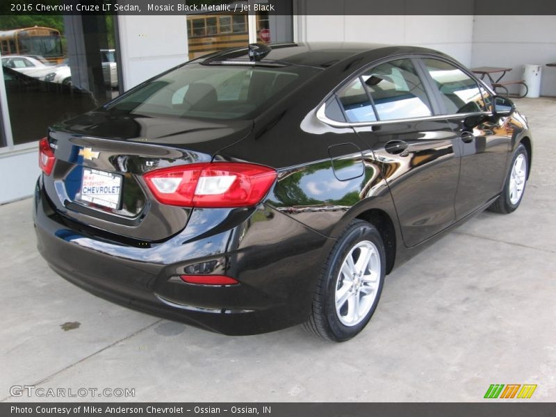 Mosaic Black Metallic / Jet Black 2016 Chevrolet Cruze LT Sedan