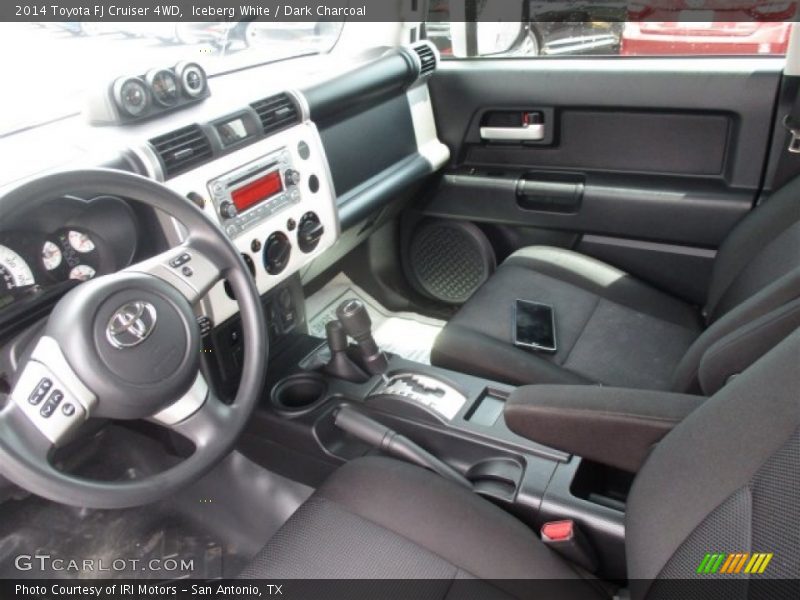 Iceberg White / Dark Charcoal 2014 Toyota FJ Cruiser 4WD