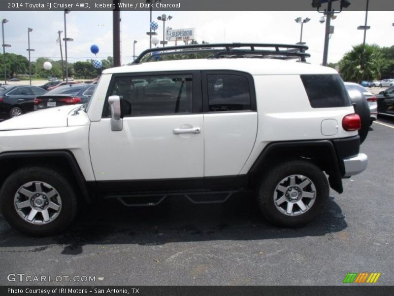 Iceberg White / Dark Charcoal 2014 Toyota FJ Cruiser 4WD