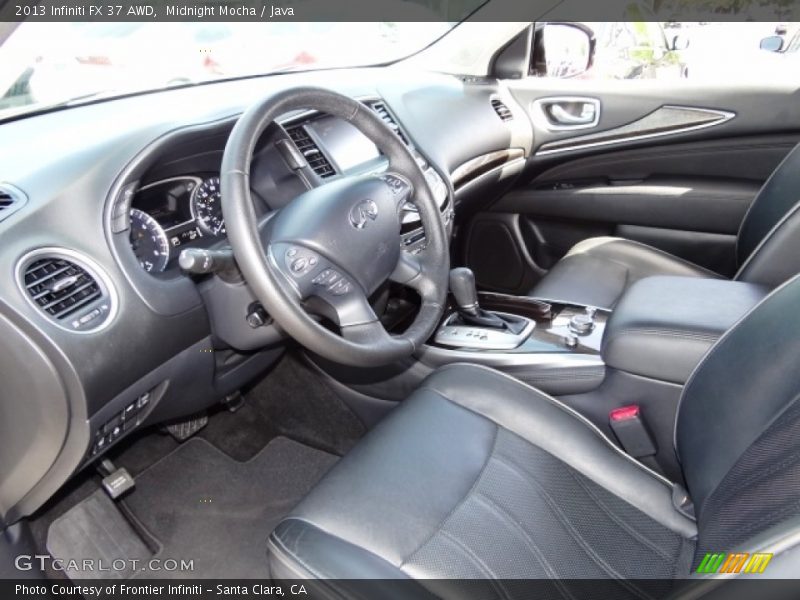 Midnight Mocha / Java 2013 Infiniti FX 37 AWD
