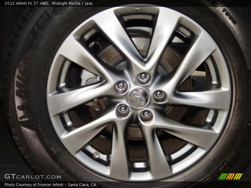 Midnight Mocha / Java 2013 Infiniti FX 37 AWD