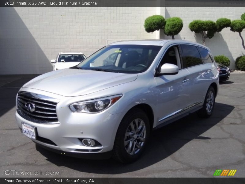 Liquid Platinum / Graphite 2013 Infiniti JX 35 AWD