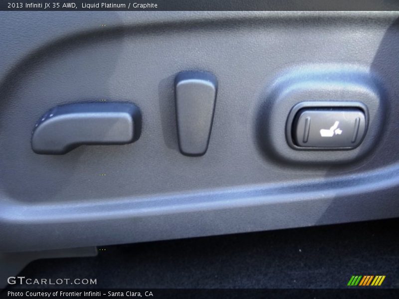 Liquid Platinum / Graphite 2013 Infiniti JX 35 AWD