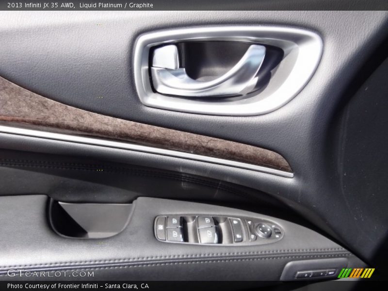 Liquid Platinum / Graphite 2013 Infiniti JX 35 AWD