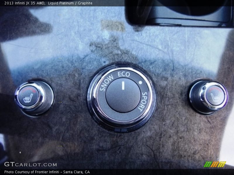 Liquid Platinum / Graphite 2013 Infiniti JX 35 AWD